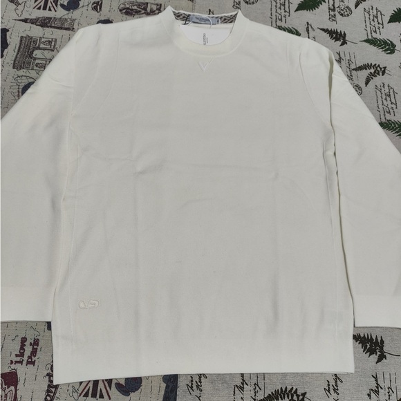 Valentino Other - Valentino Elevated Casual Off-White Crewneck Knitwear